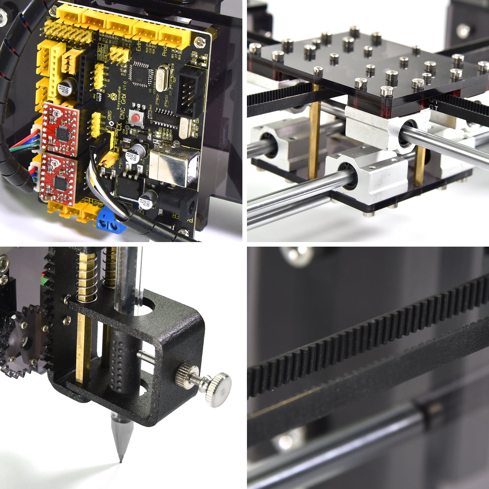 Arduino-Compatible Desktop Drawing Robot Kit for Creative Design and Custom Signatures