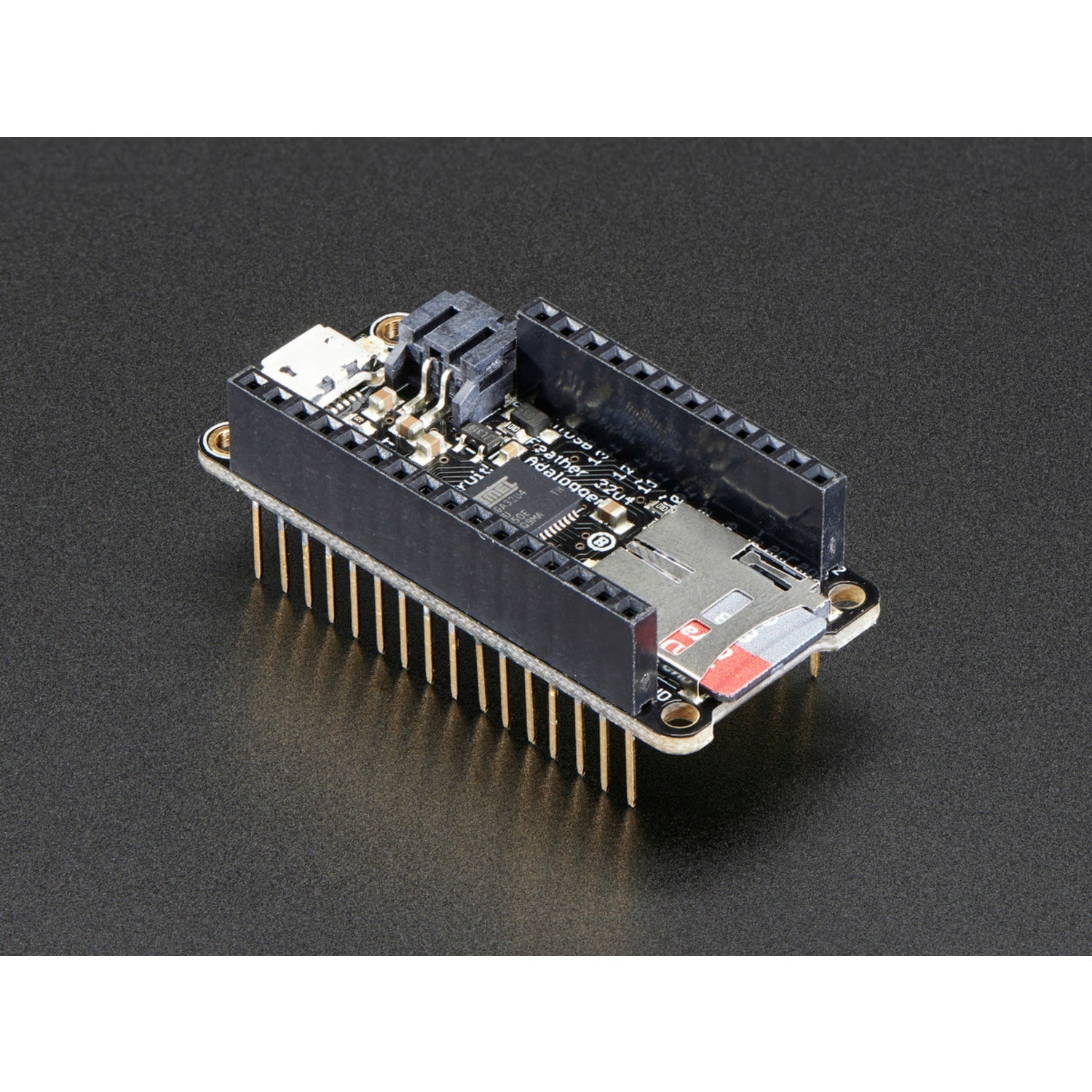 12-pin and 16-pin Female Feather Stacking Headers for Easy Circuit Building