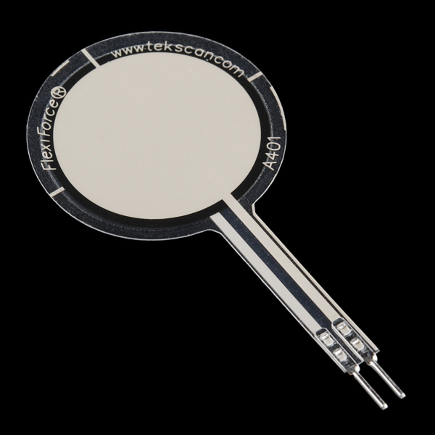Tekscan FlexiForce Piezoresistive Pressure Sensor for 0 - 25lbs Pressure Measurement (Single Sensing Area)