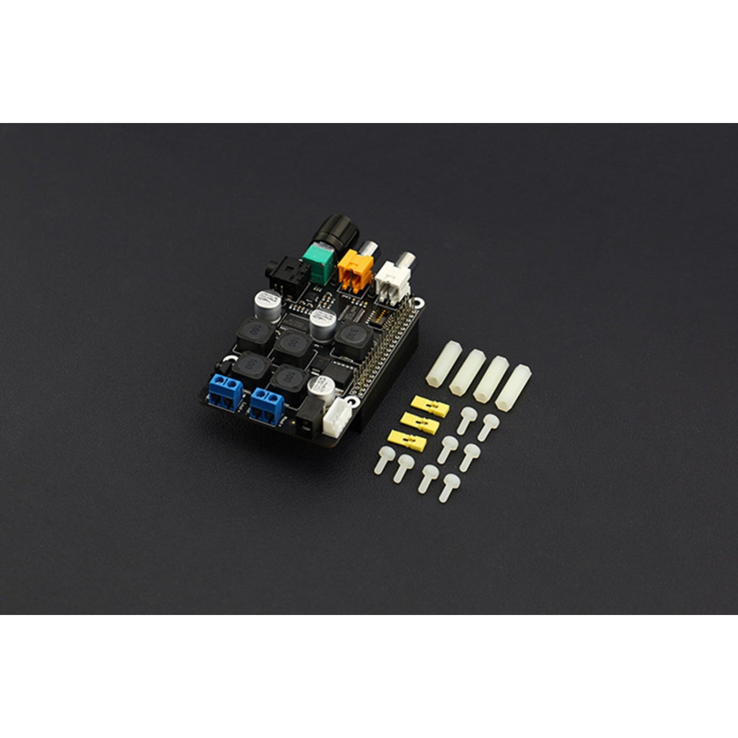 Highly Cost - effective X400 Expansion Shield Audio Hat for Raspberry Pi B Plus, 2 Model B, and 3 Model B