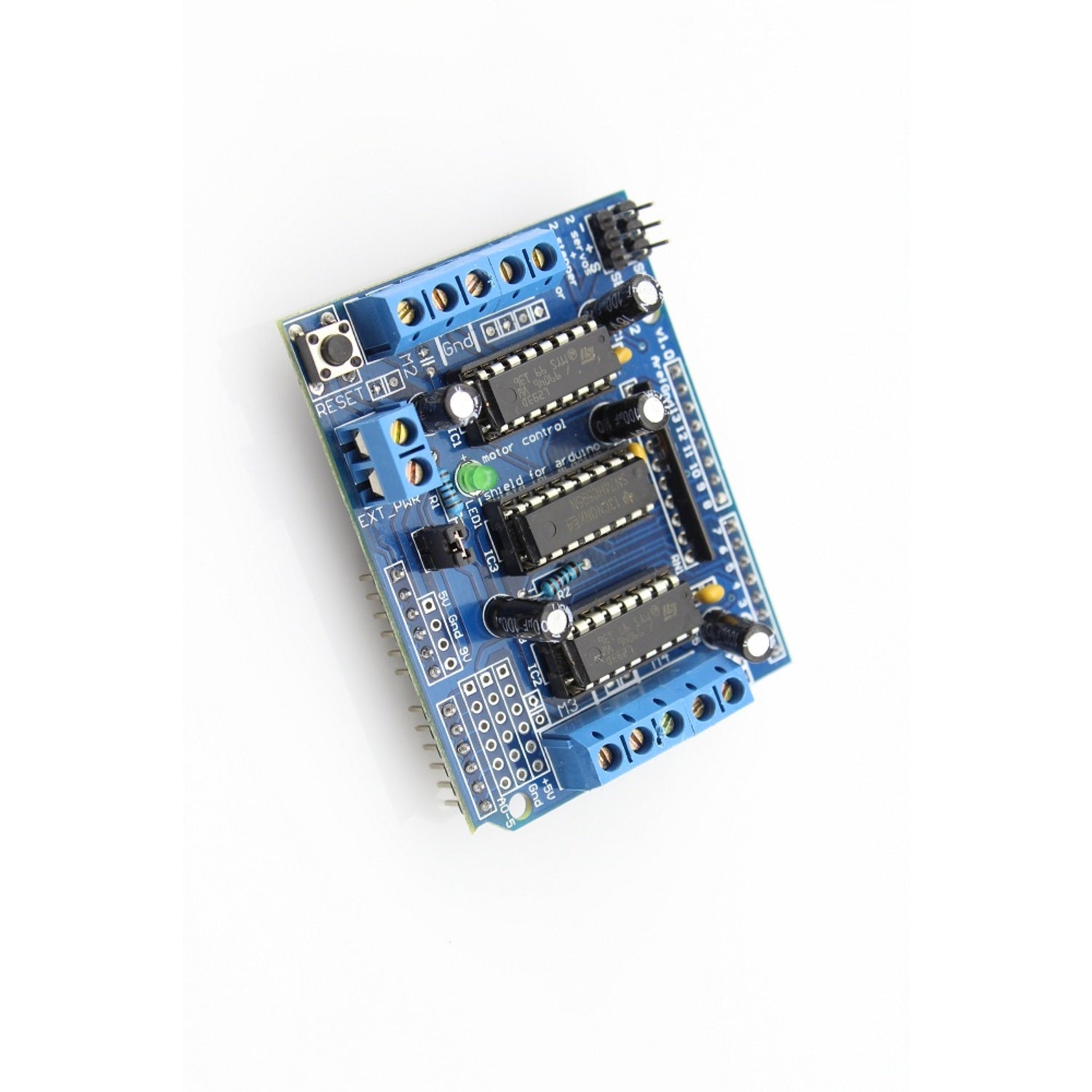 High - Performance Four - Channel Motor Shield Compatible with Arduino