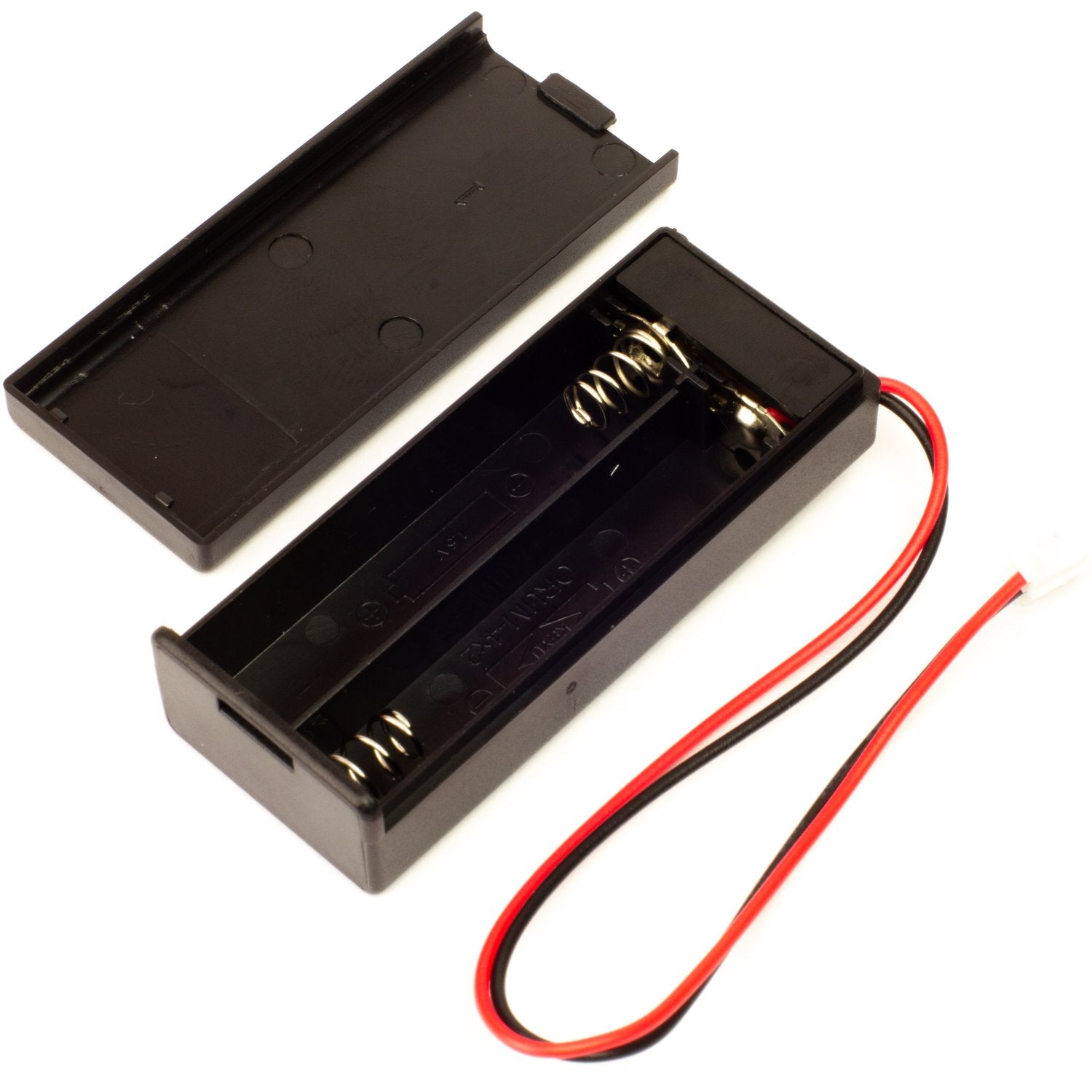 Portable 2 x AAA Battery Holder with Power Switch and JST Connector