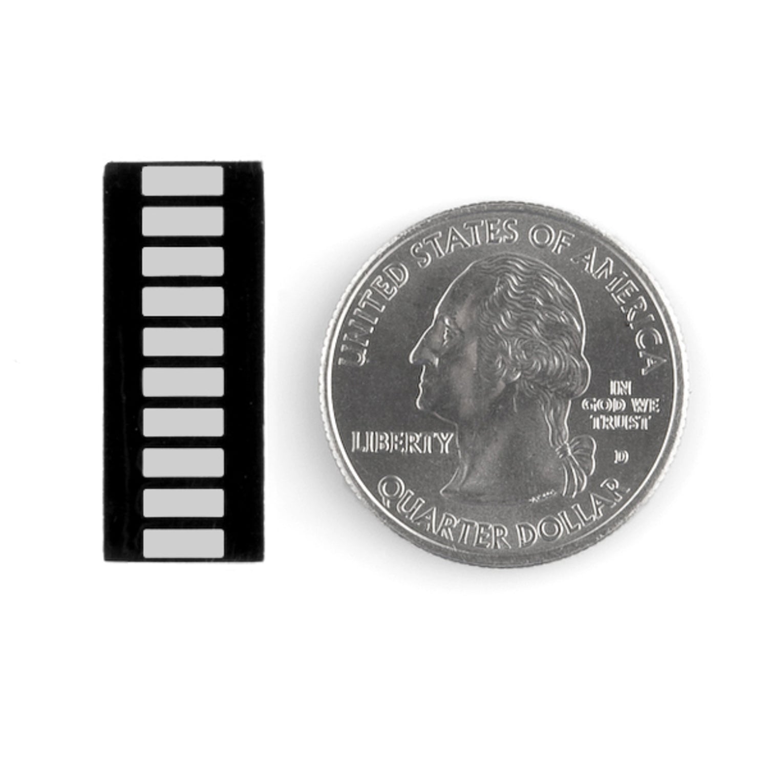 Red 10-Segment Compact LED Bar Graph for Prototyping