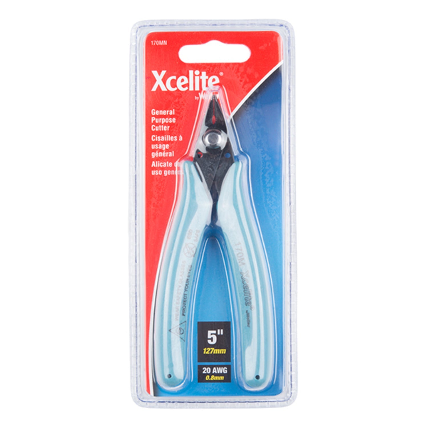 Xcelite High - Quality Flush Cutters for Precise Lead Cutting