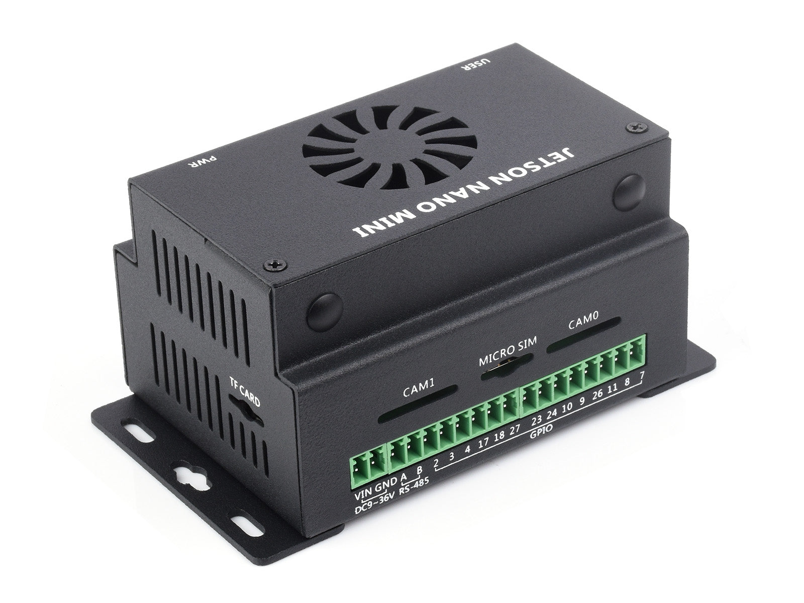 Versatile Jetson Nano-Compatible Mini-Computer with WiFi/4G Support and Multiple Interfaces