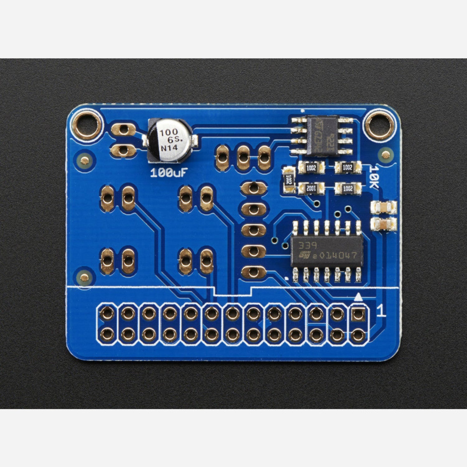Cupcade Adapter Printed Circuit Board (PCB) along with Comprehensive Parts Pack