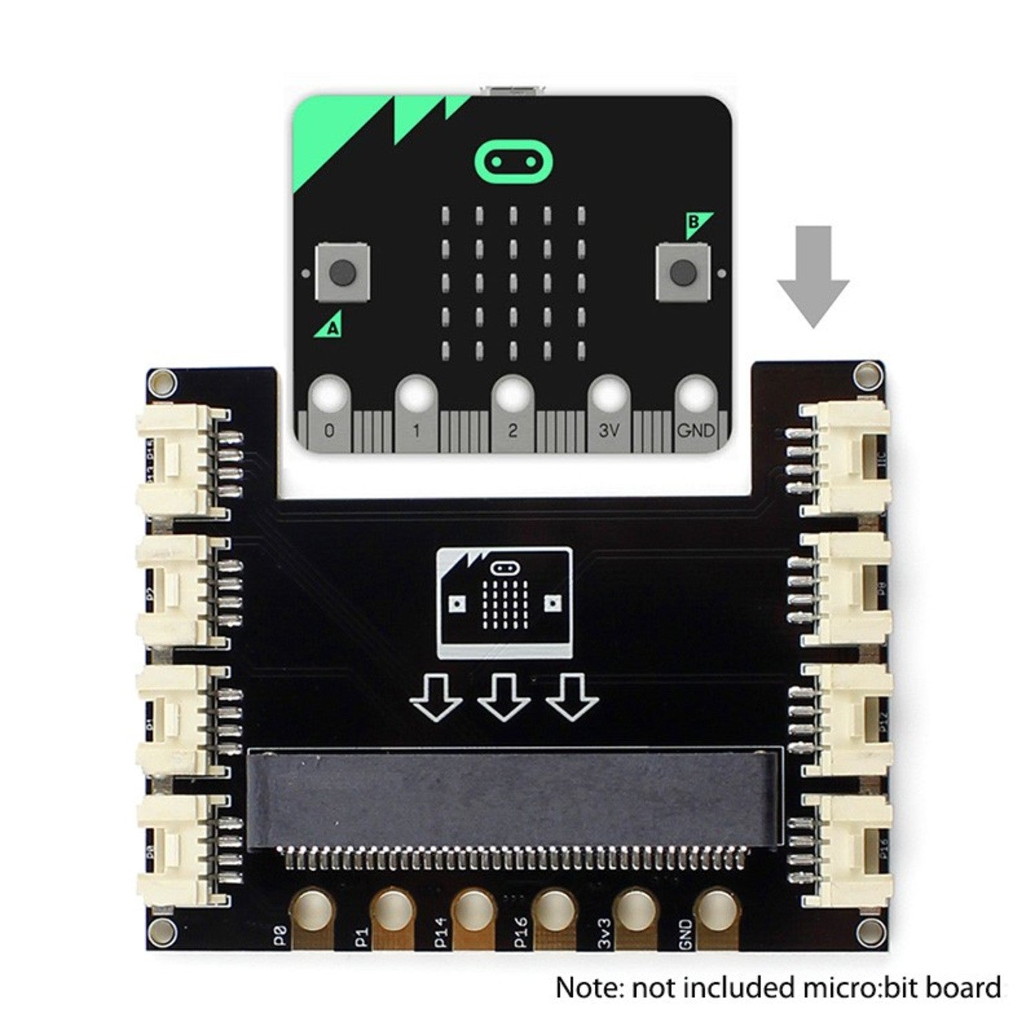 Crowtail Beginner Starter Kit Compatible with Micro:bit 2.0 (Micro:bit Not Included)