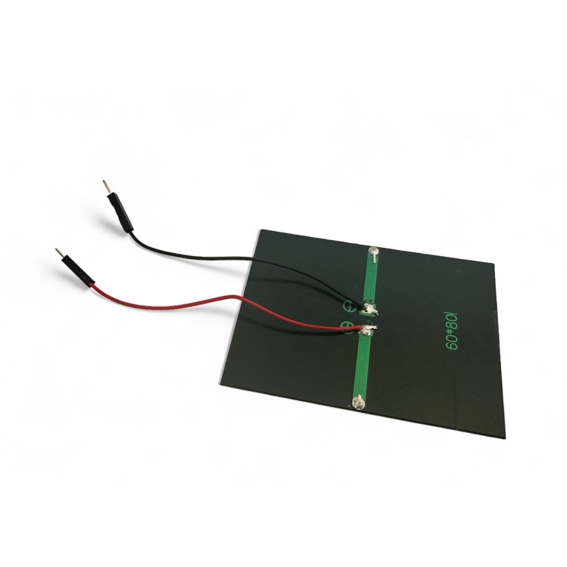 1.5V 400mA Solar Panel with Male Jumper, Compact 80x60mm Size for DIY Projects