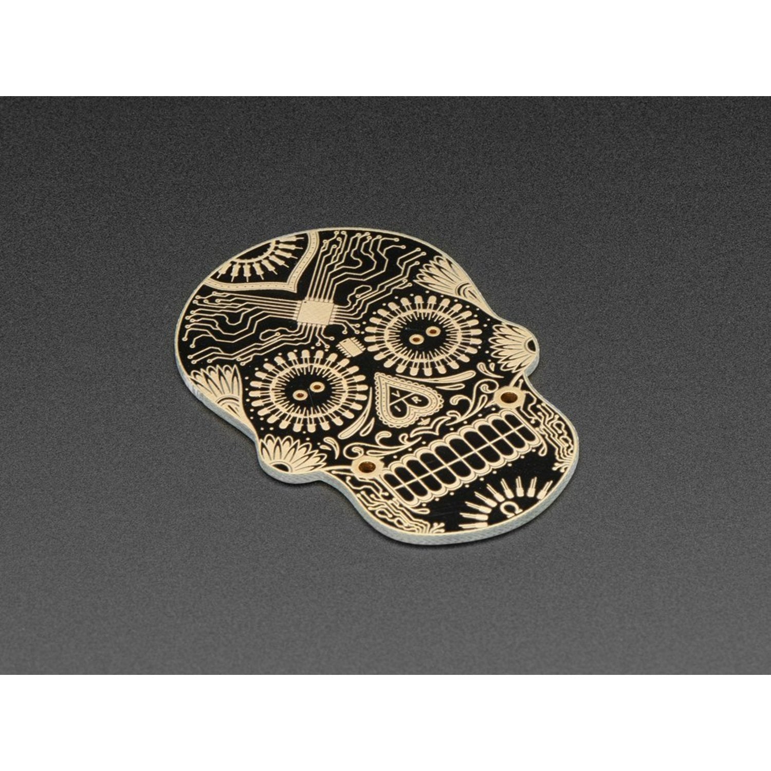 DIY Day of the Geek LED Skull Soldering Badge Kit for Beginners