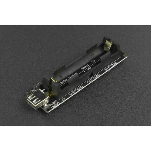 Convenient 1-Way 18650 Battery Holder with Multiple Outputs and Protection
