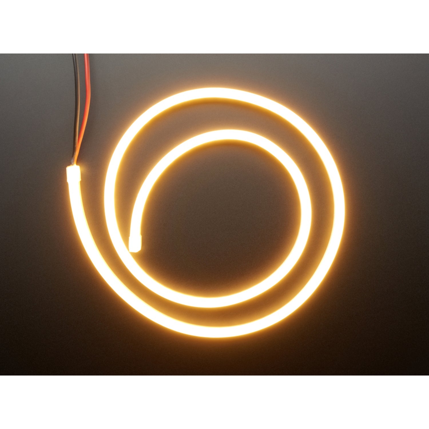1 Meter Warm White Flexible Silicone Neon-Like LED Strip Lighting for Creative Projects