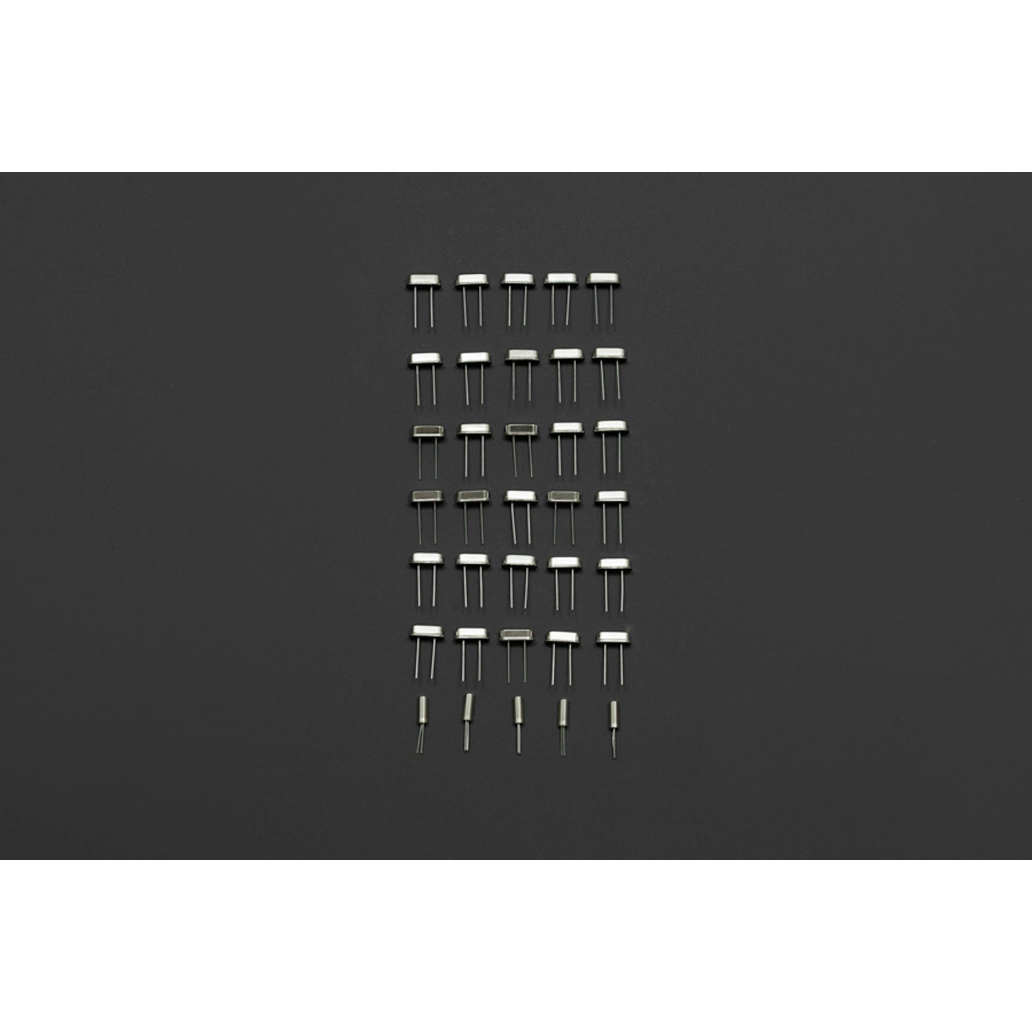 35-Piece Crystal Oscillator Set with 7 Common Values