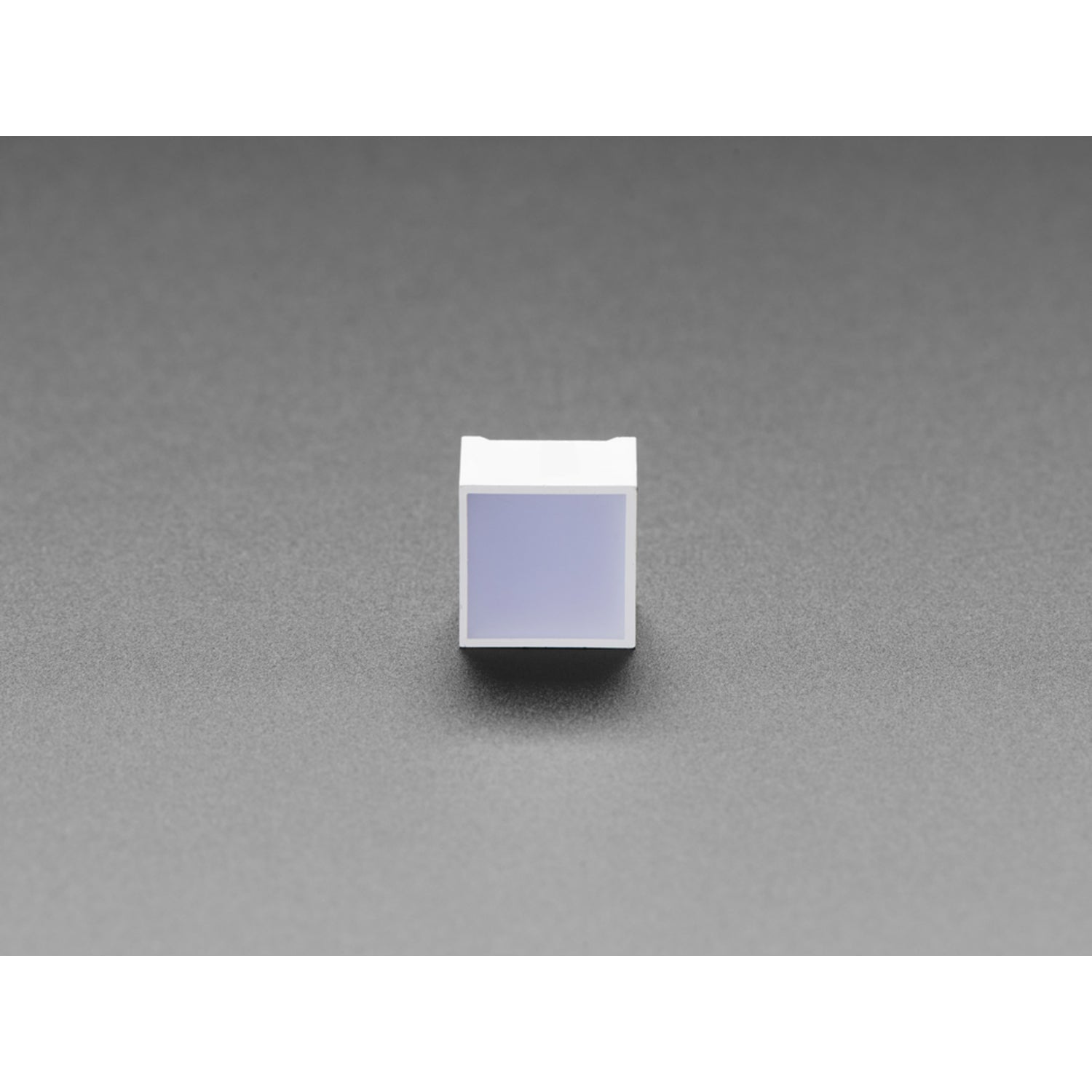 15mm Square Diffused Blue LED - Super Large Indicator