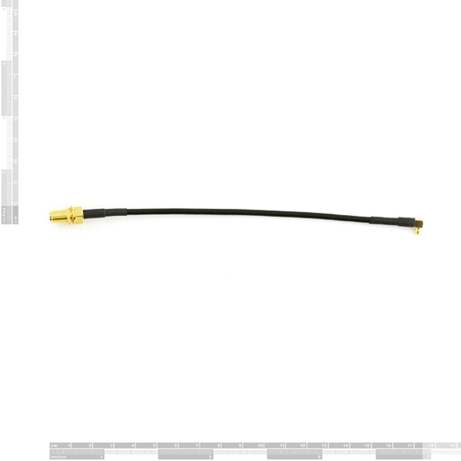 MMCX to SMA Interface Cable - Adapter for Connecting MMCX Jack to Standard SMA Bulkhead