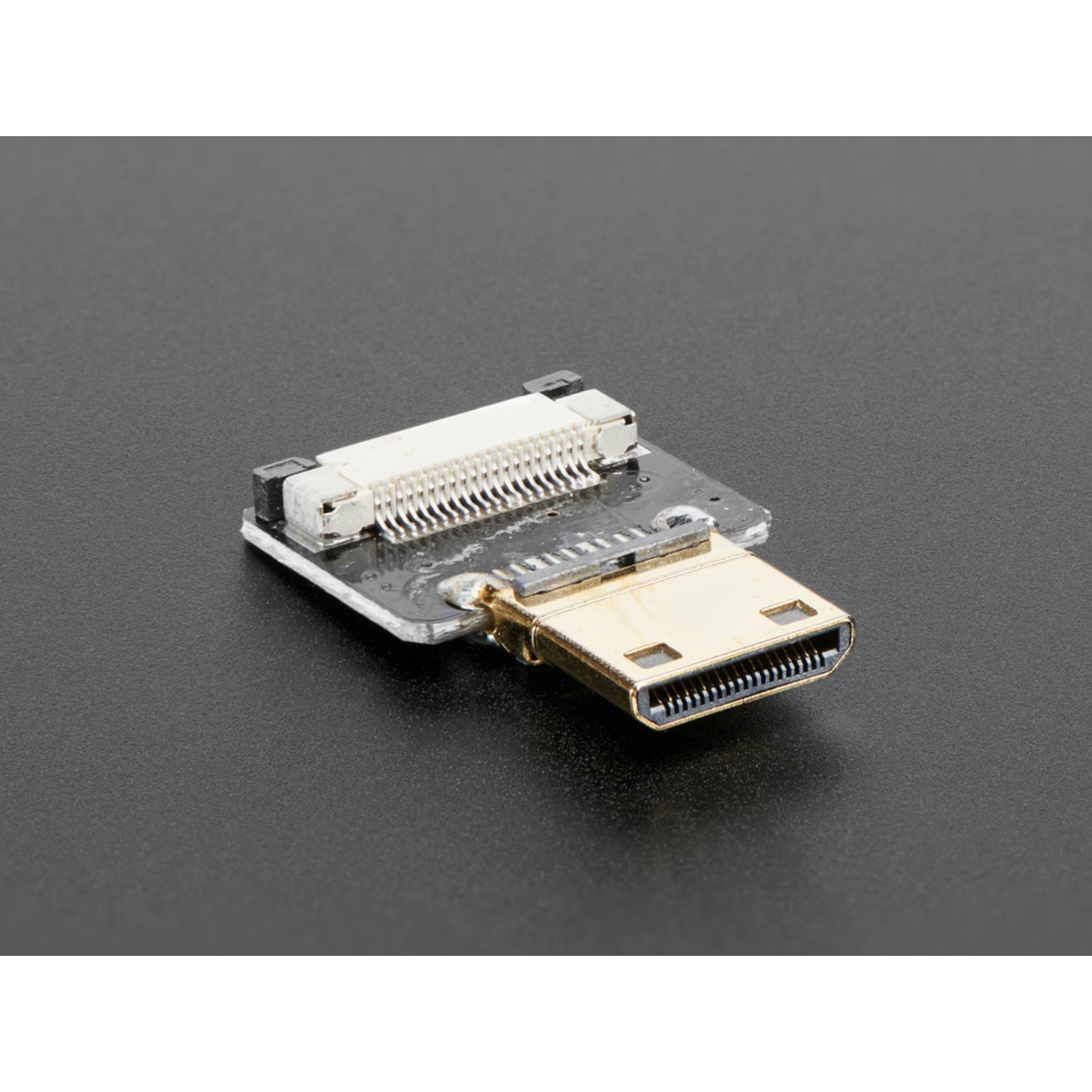 Do - It - Yourself (DIY) HDMI Cable Component Parts - Straight Mini HDMI Plug Adapter for Custom Cable Building
