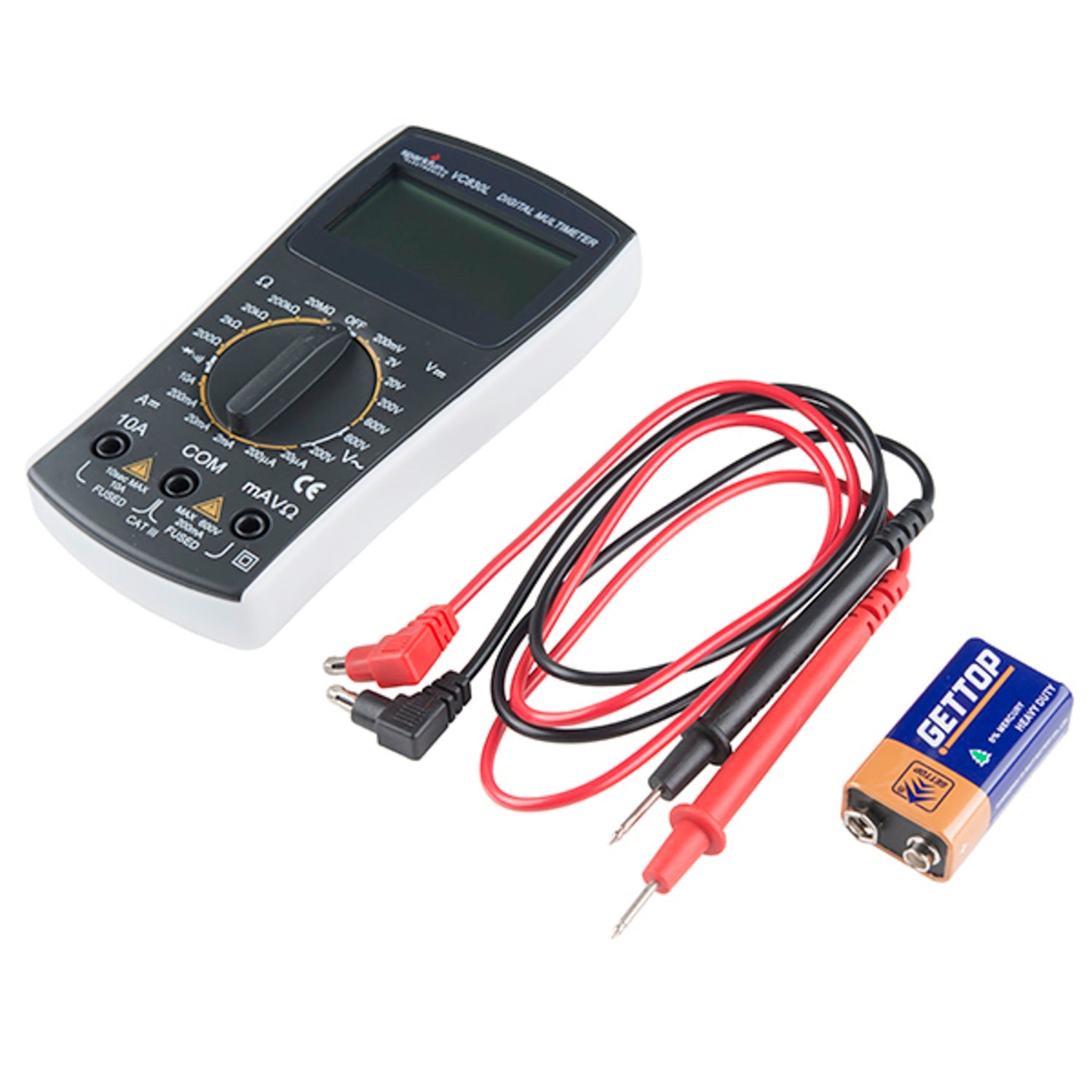 Affordable Basic Digital Multimeter for Electronic Enthusiasts