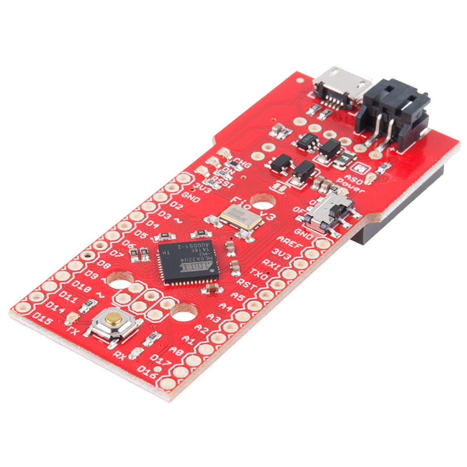 Fio v3 Development Board - Powered by ATmega32U4 Microcontroller