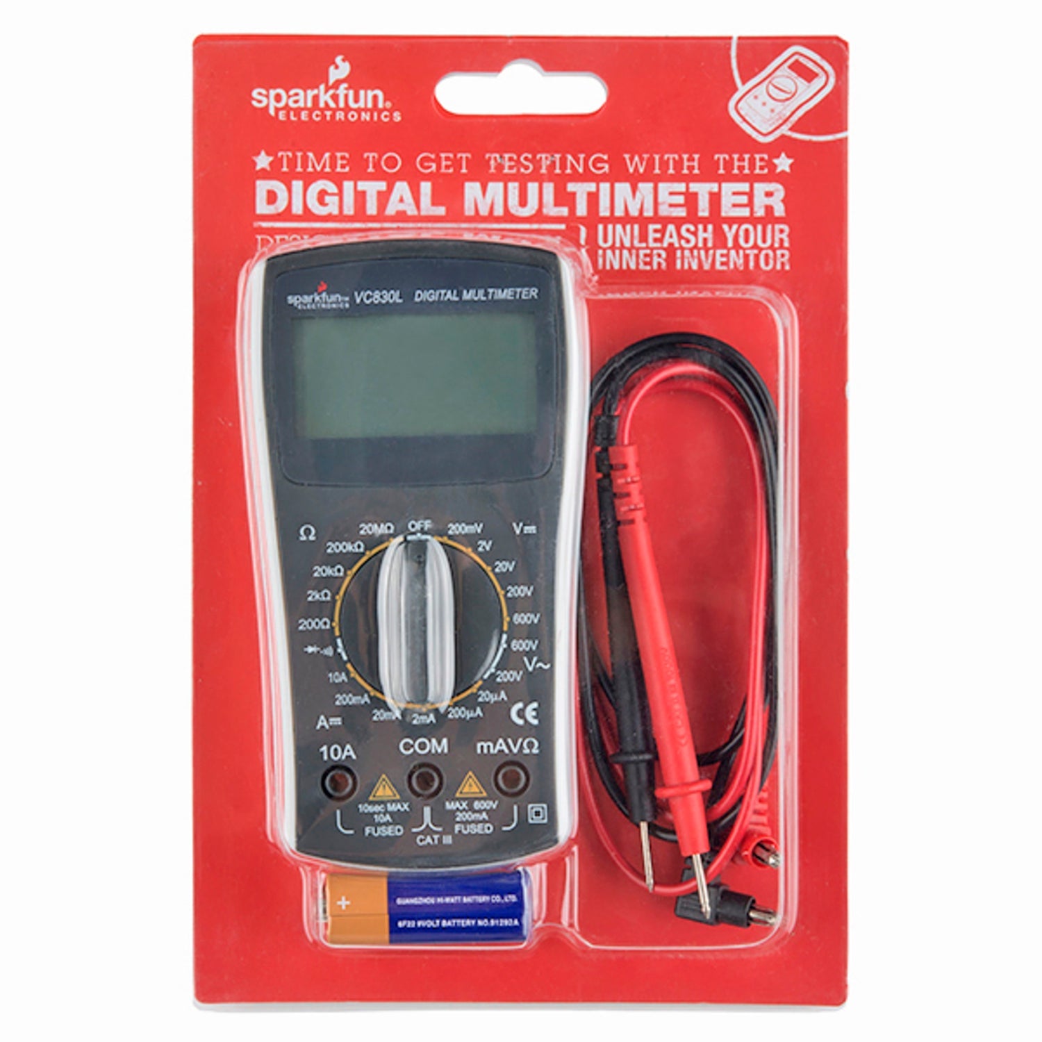 Affordable Basic Digital Multimeter for Electronic Enthusiasts