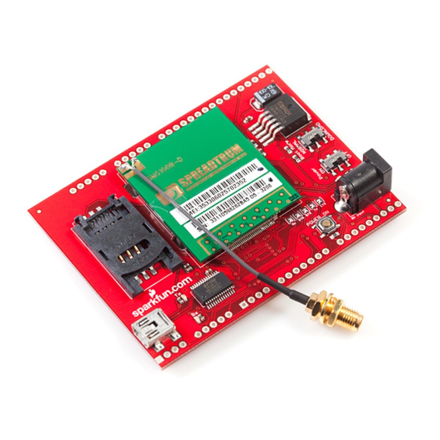 Miniature Quad - Band GSM/GPRS SM5100B Module for Wireless Projects