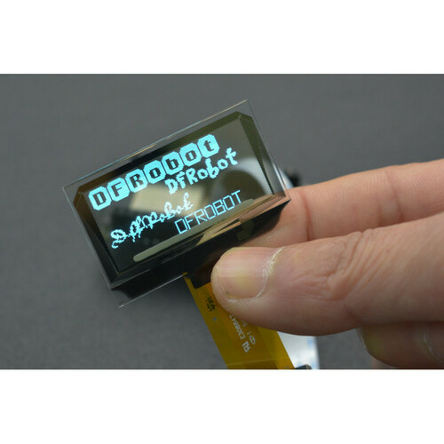 Fermion: 1.51-inch Transparent Monochrome OLED Display with Converter (Breakout) for High-Resolution Visuals