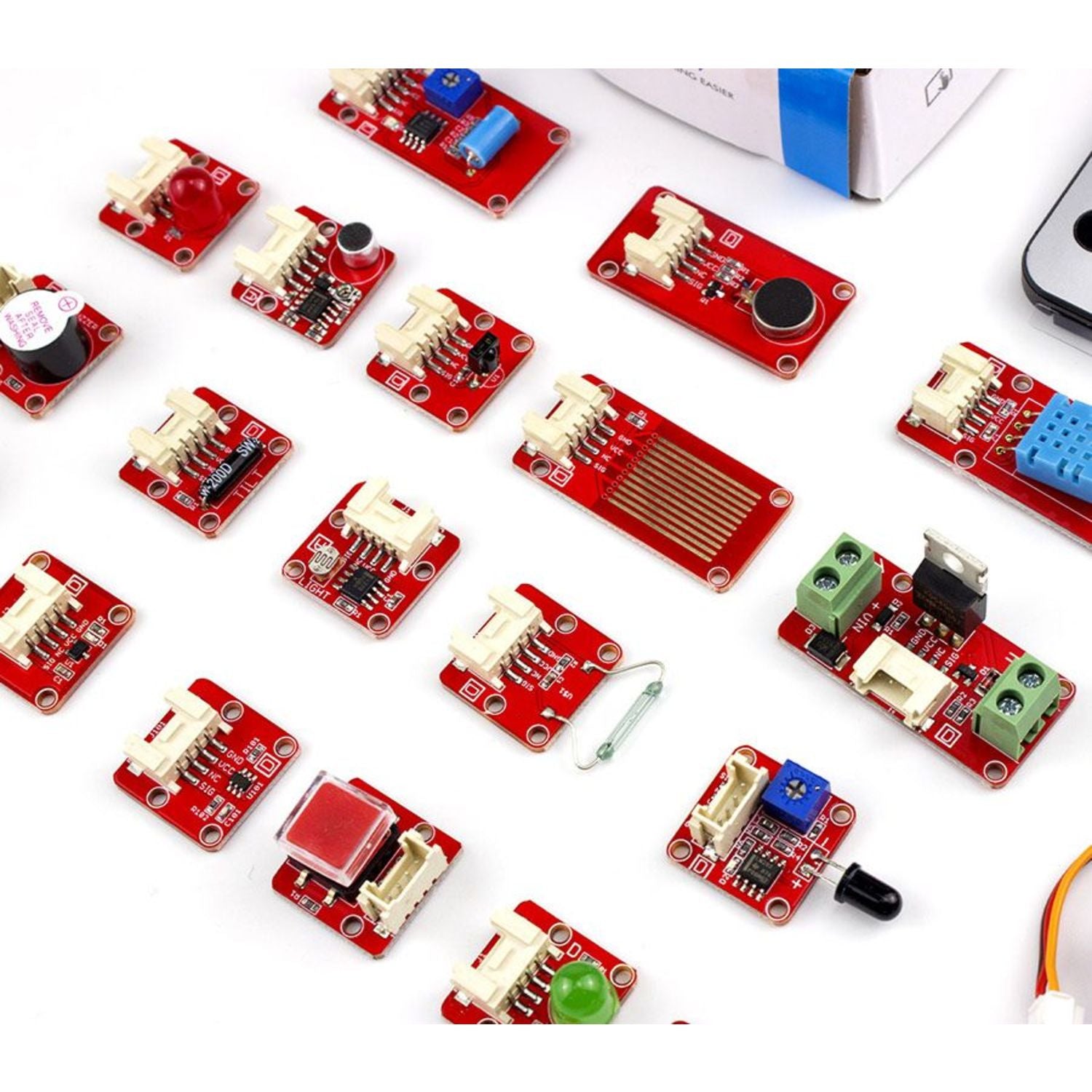 Comprehensive Crowtail Starter Kit for Raspberry Pi IoT Projects