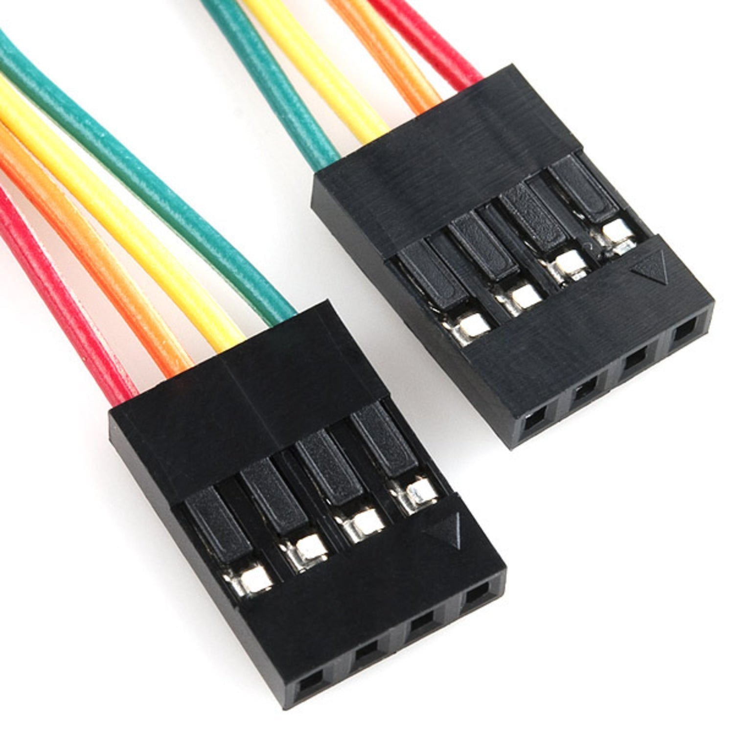 Electrical Jumper Wire - 0.1 Inch, Four - Pin, Six - Foot Length