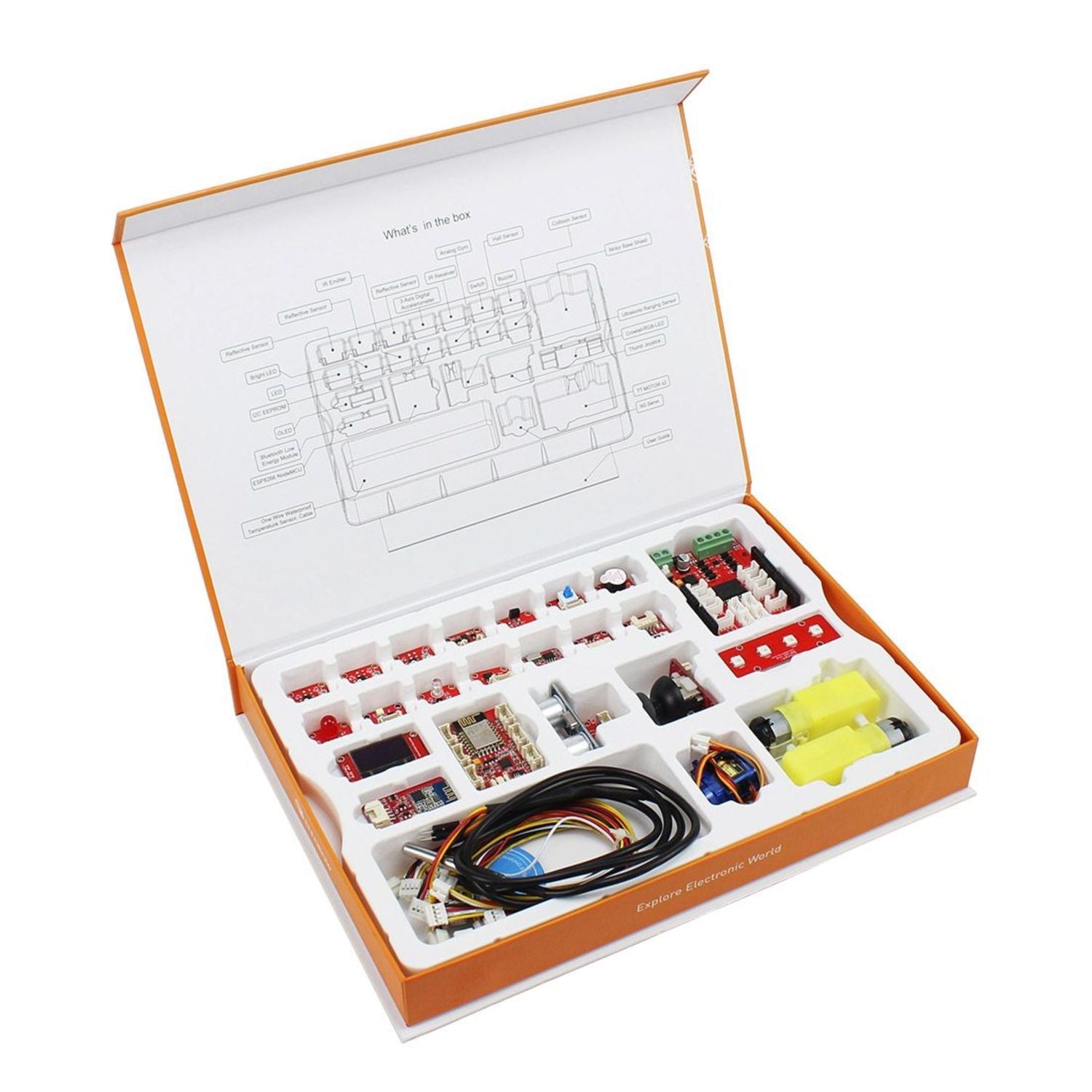 Crowtail Premium Deluxe Starter Kit for Arduino - Ideal for Advanced Learners