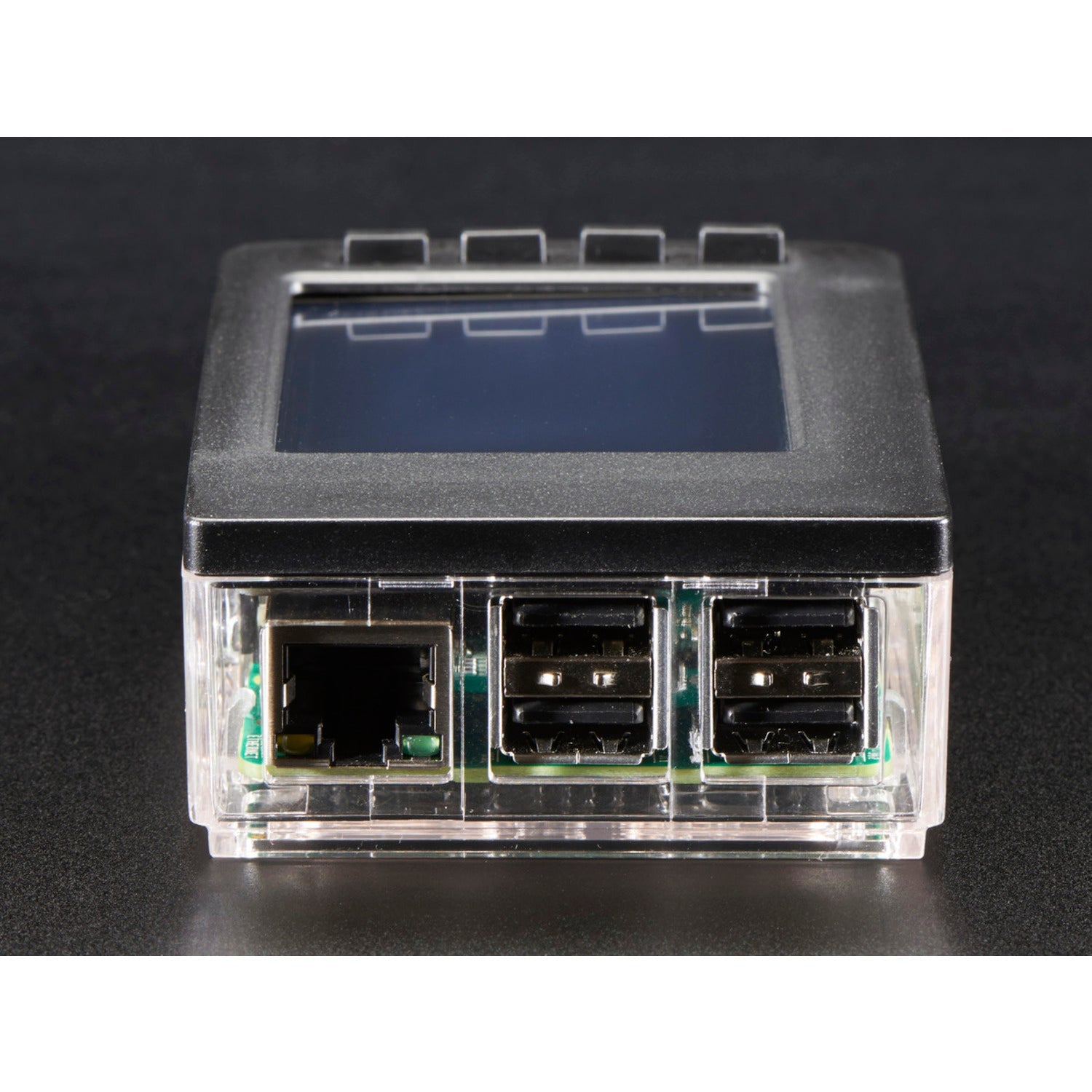High - Quality Faceplate and Button Pack Designed for 2.8 - inch PiTFTs Compatible with Raspberry Pi B+, Pi 2, and Pi 3