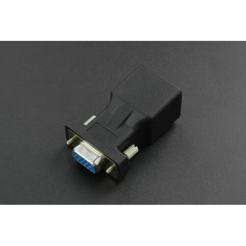 High - Performance DB15 Female to RJ45 Female Adapter for VGA Data Communication