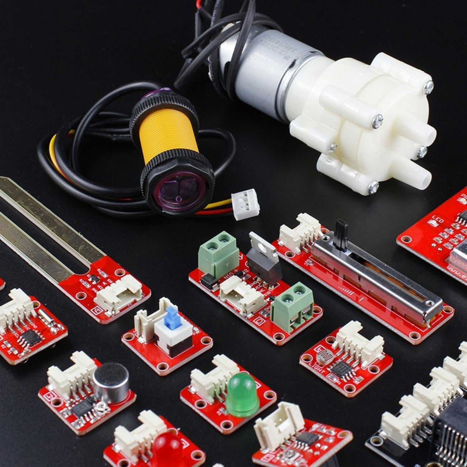 Crowtail Beginner Starter Kit Compatible with Micro:bit 2.0 (Micro:bit Not Included)