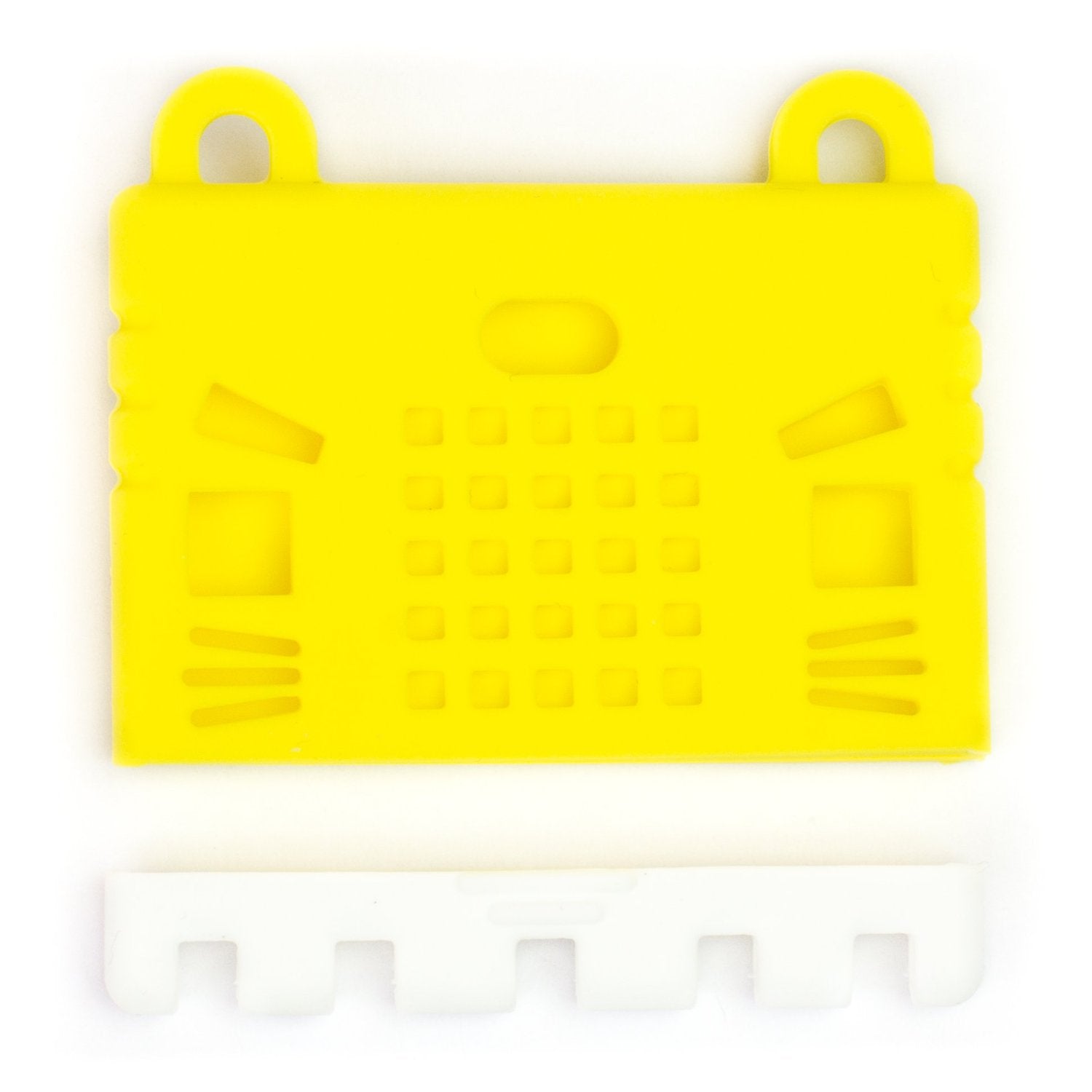 Yellow Soft Rubber Kitty Case for micro:bit - Enhance Your Device's Appeal