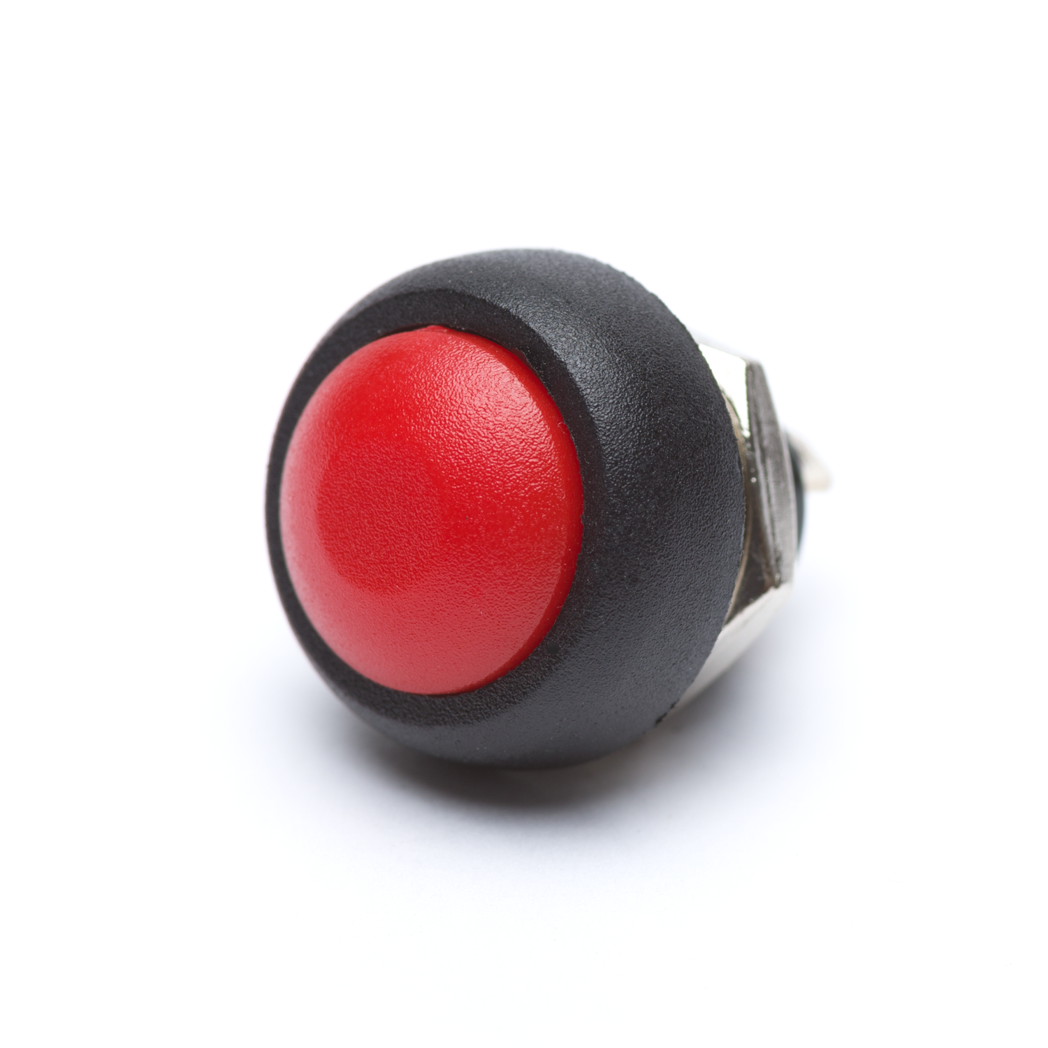 12mm Red Momentary Push Button with Dome Shape
