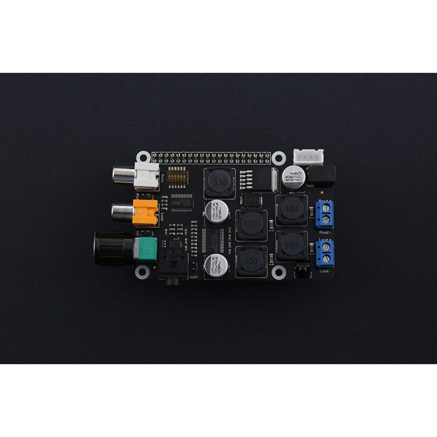 Highly Cost - effective X400 Expansion Shield Audio Hat for Raspberry Pi B Plus, 2 Model B, and 3 Model B