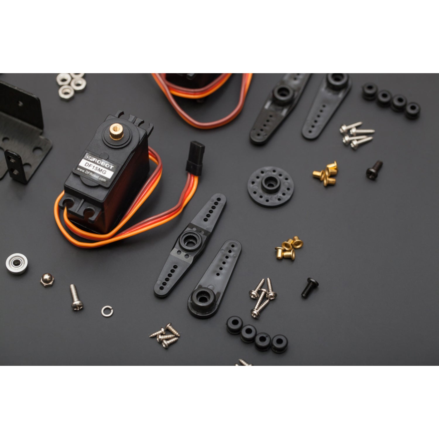 DF15MG High-Torque 15kg Pan and Tilt Kit for Horizontal Surface Mount