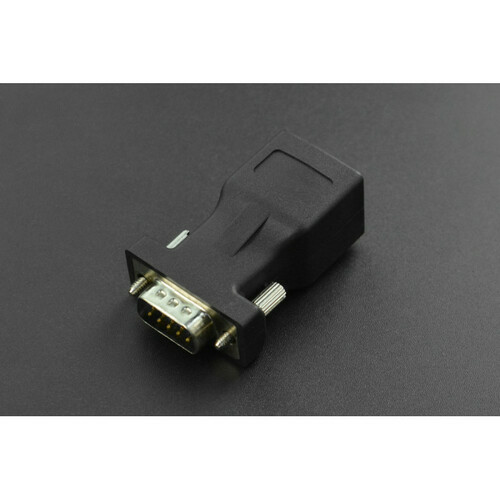 High - Quality DB9 Male to RJ45 Female Serial Data Communication Adapter