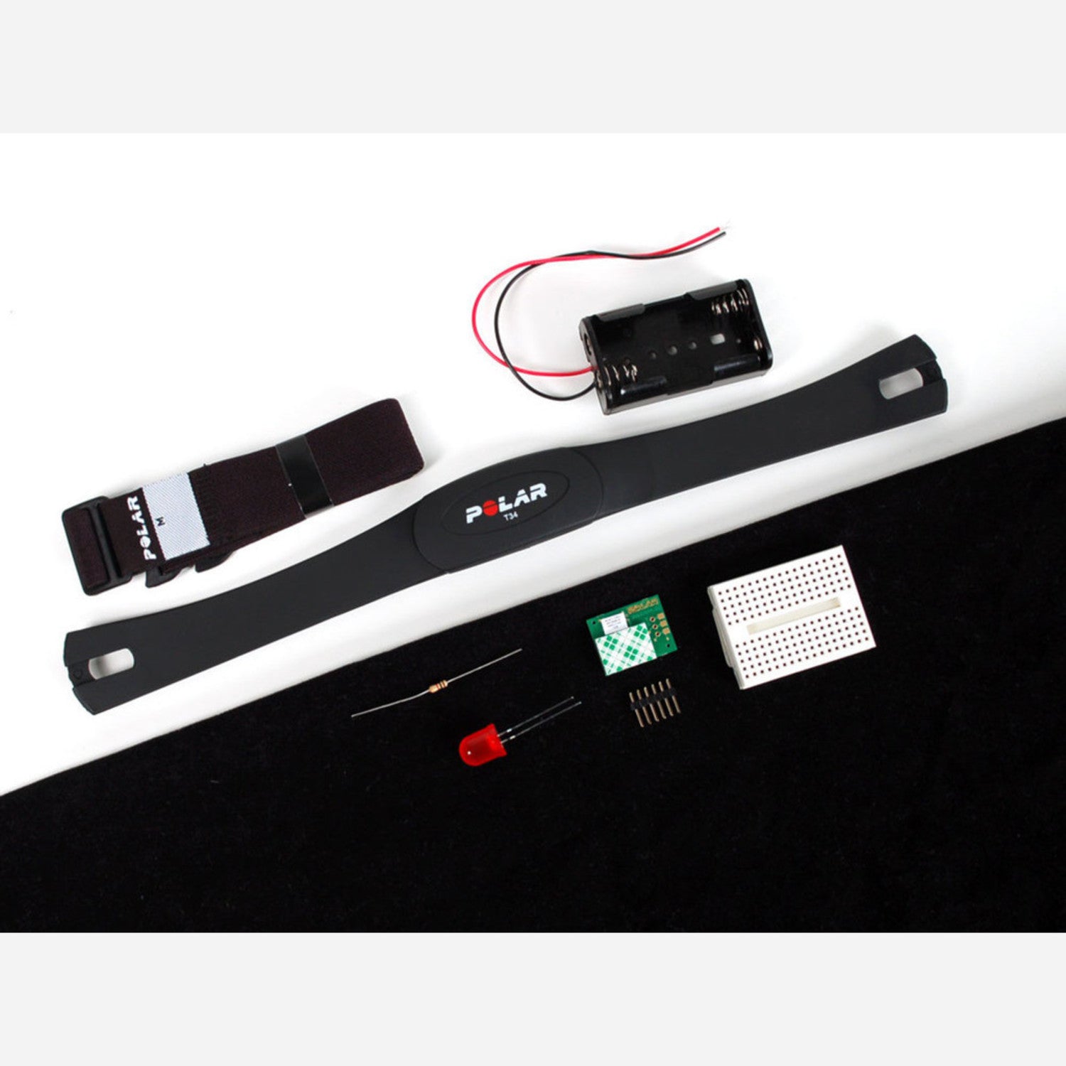Educational Starter Pack with Polar Wireless Heart Rate Sensors for Interactive Electronics