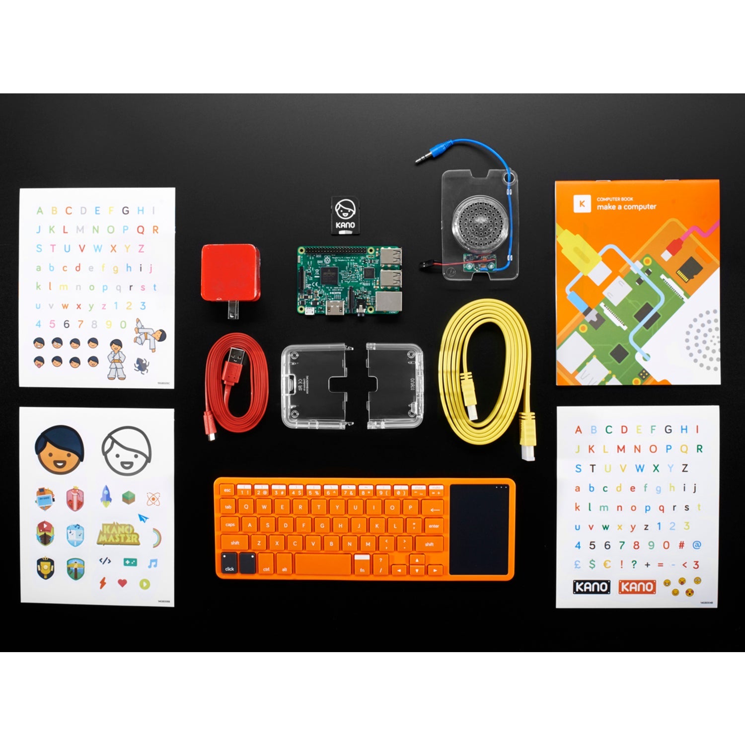 Award - Winning Kano Computer Kit with Powerful Raspberry Pi 3