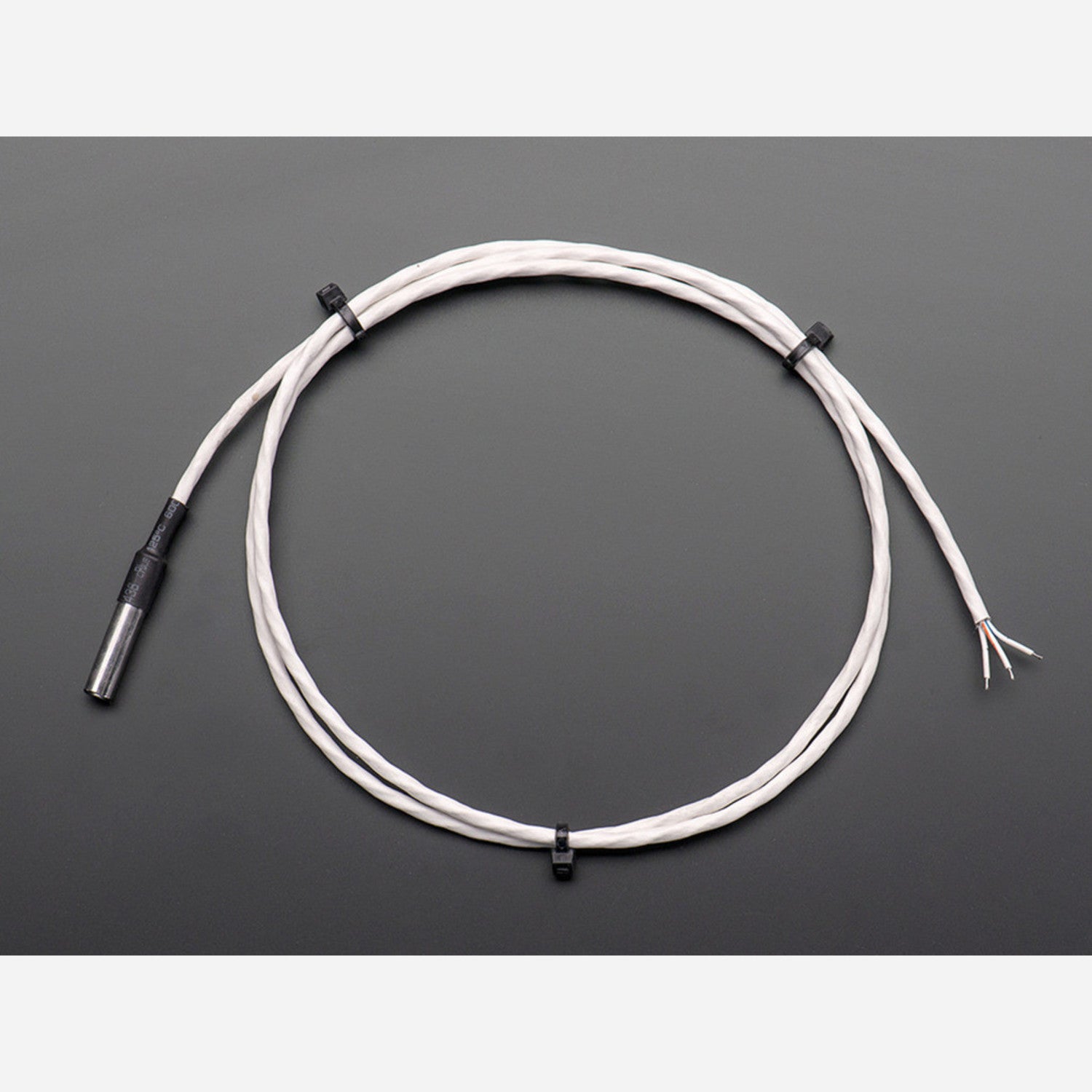 High-Temperature Waterproof DS18B20 Digital Temperature Sensor with Extras