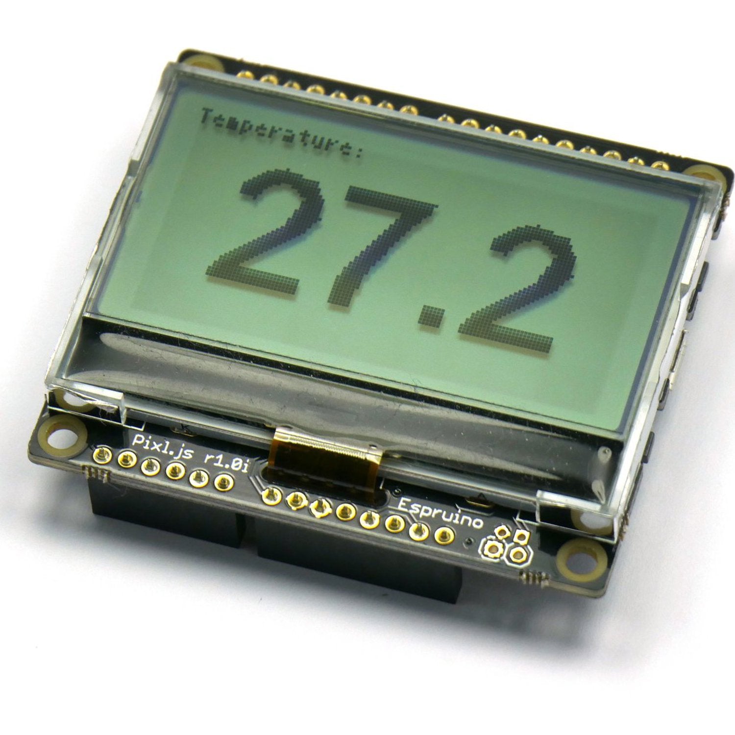 Espruino Pixl.js Smart LCD Device with Bluetooth LE Functionality