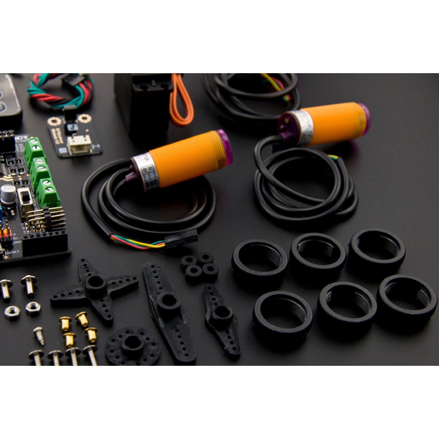 DIY Android-Compatible Remote Control Robot Building Kit for Hobbyists and Enthusiasts