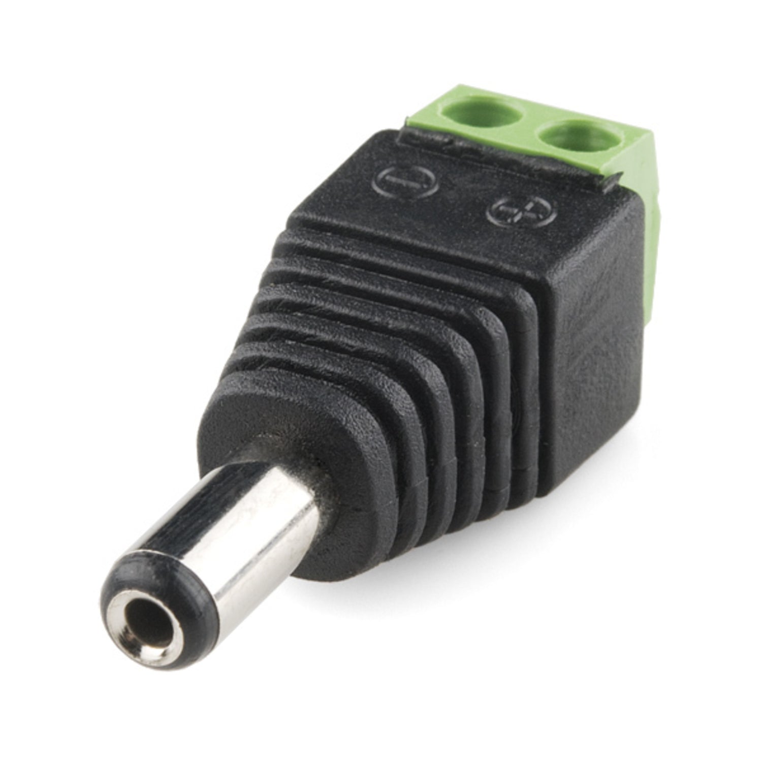 Male DC Barrel Jack Adapter for Easy Bare Wire Connection