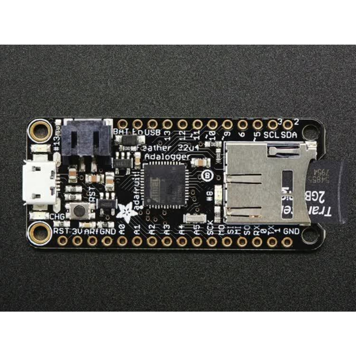 12-pin and 16-pin Female Feather Stacking Headers for Easy Circuit Building