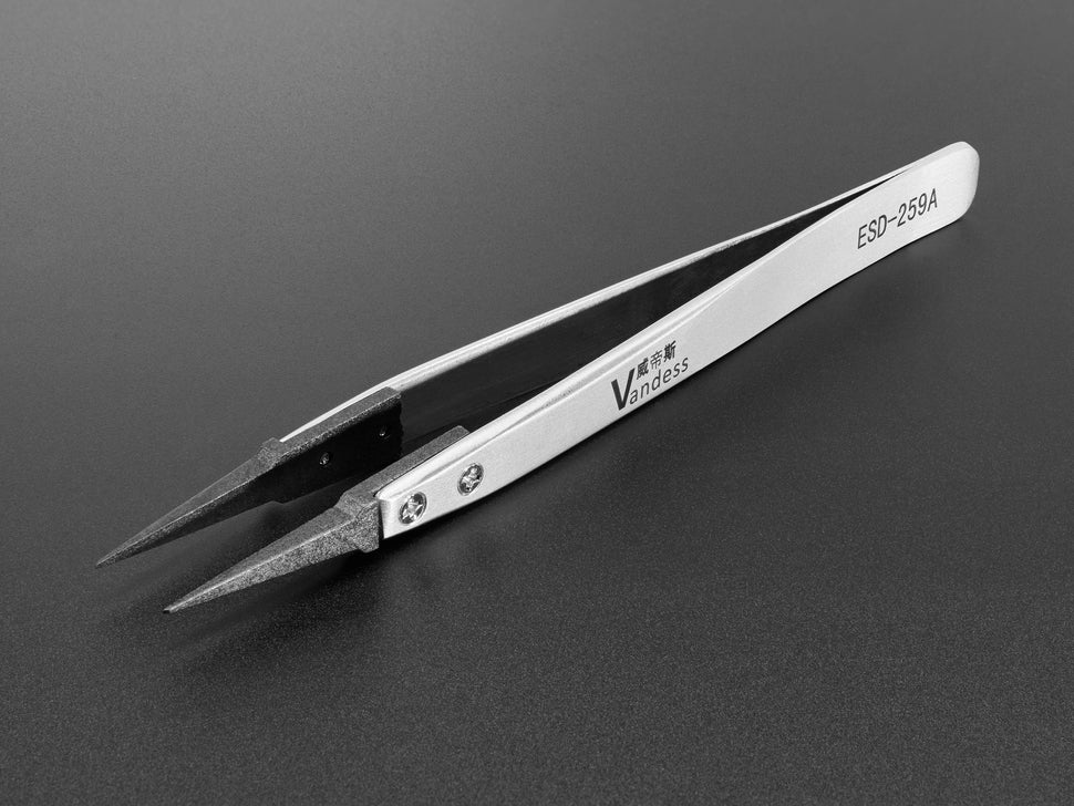 Anti - static Fine - tip ESD Plastic Point Tweezers for Delicate Soldering