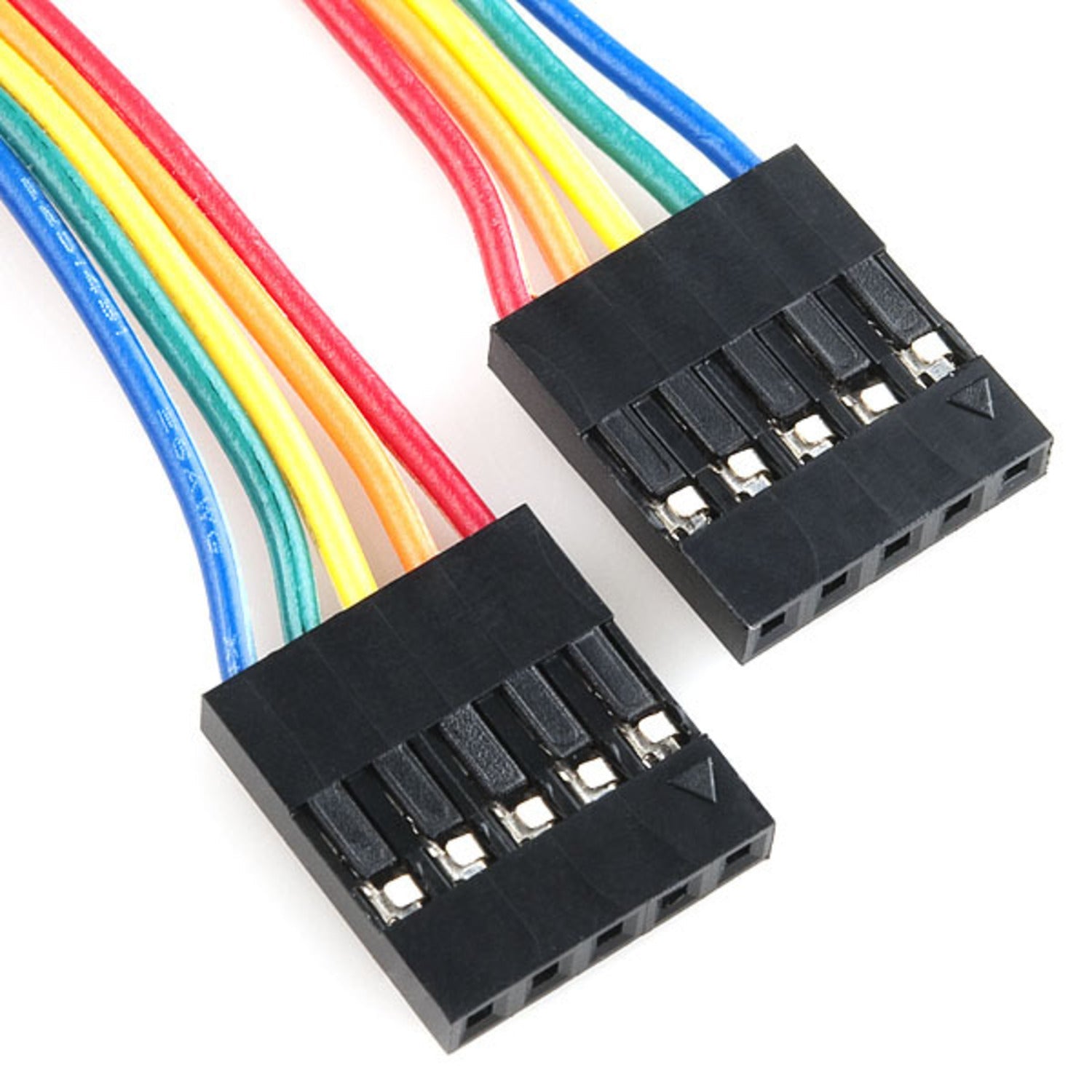 6-Feet Long 5-Pin 0.1 Jumper Wires for Board Connections