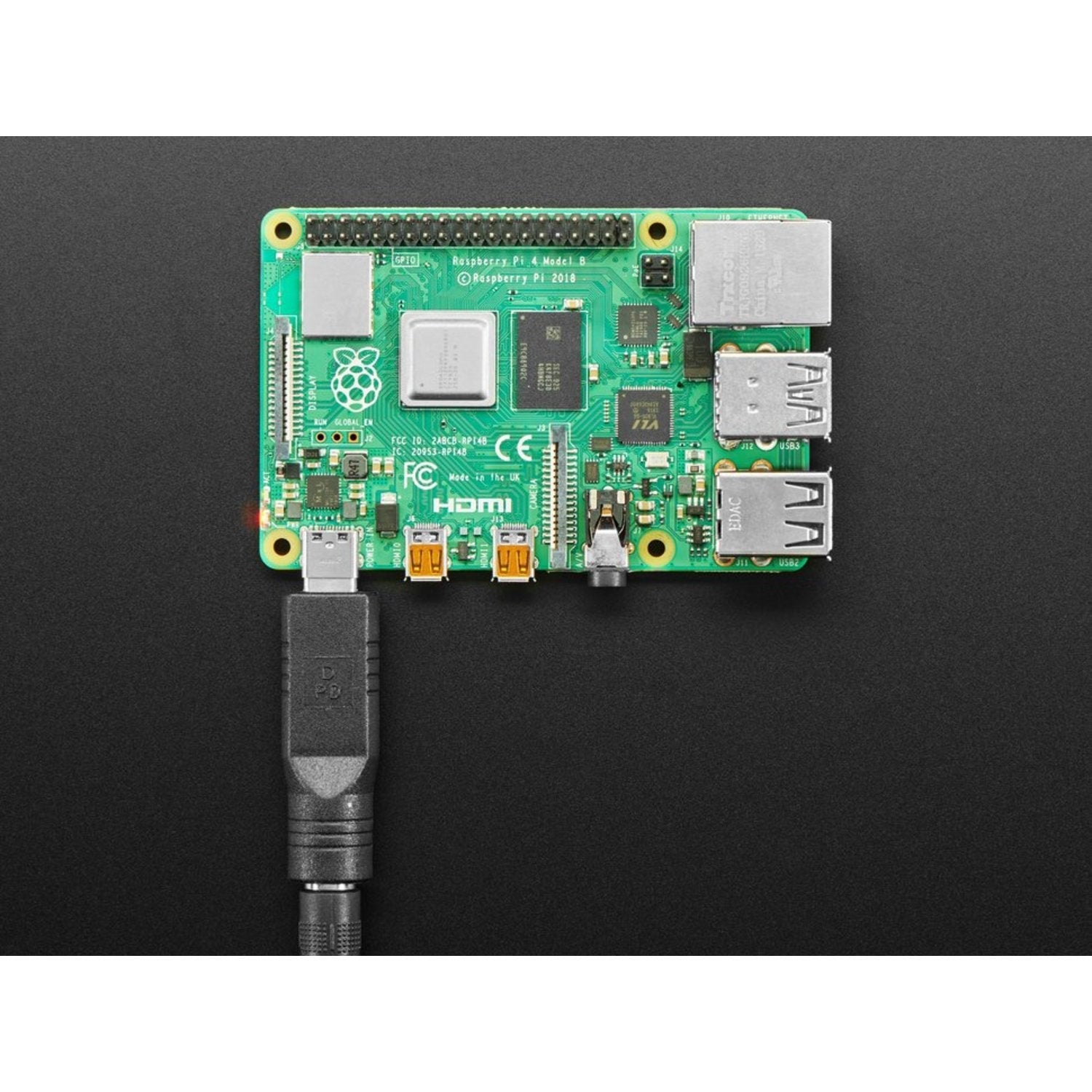 5VDC 2.1mm Barrel Jack to USB C Power Adapter for Common Devices