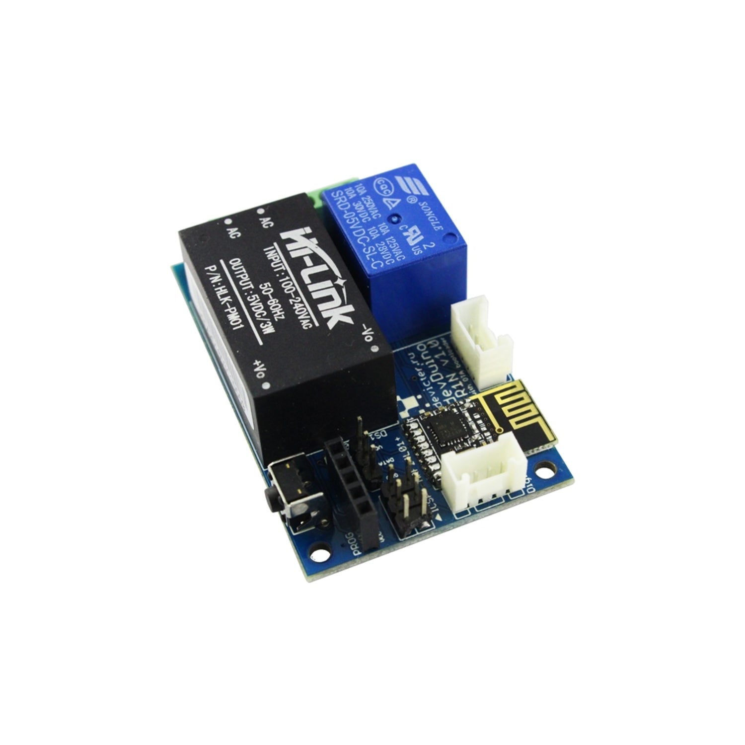Devicter Relay 1 Node V1.0 (ATmega 328) - Supports OTA Firmware Update
