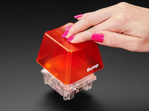 Single Piece Kailh Big Tactile Mechanical Key Switch - Burnt Orange