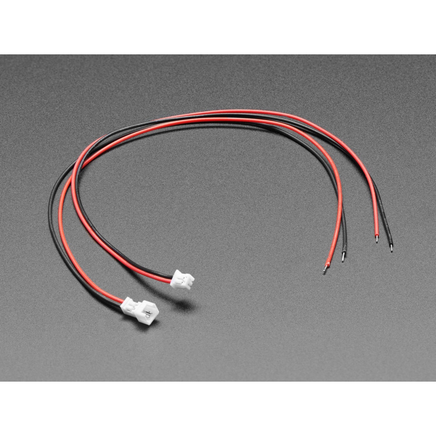 40cm Long 1.25mm Pitch 2-pin Matching Pair of Cables Compatible with Molex PicoBlade Connector Sets