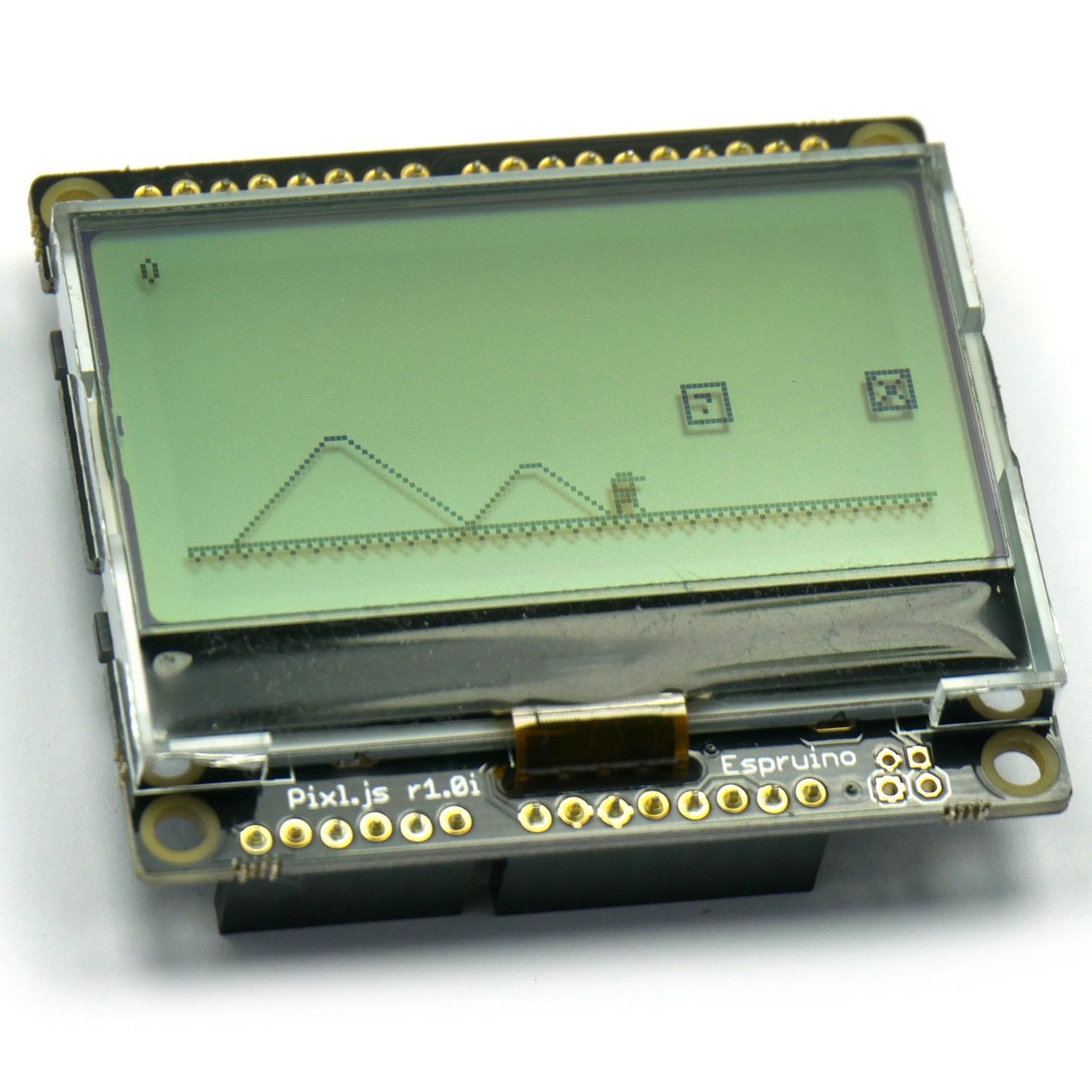 Espruino Pixl.js Smart LCD Device with Bluetooth LE Functionality