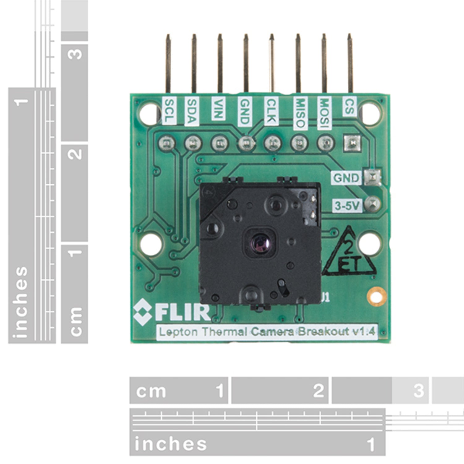 FLIR Radiometric Lepton Development Kit for Arduino, Raspberry Pi, and ARM-Based Tools